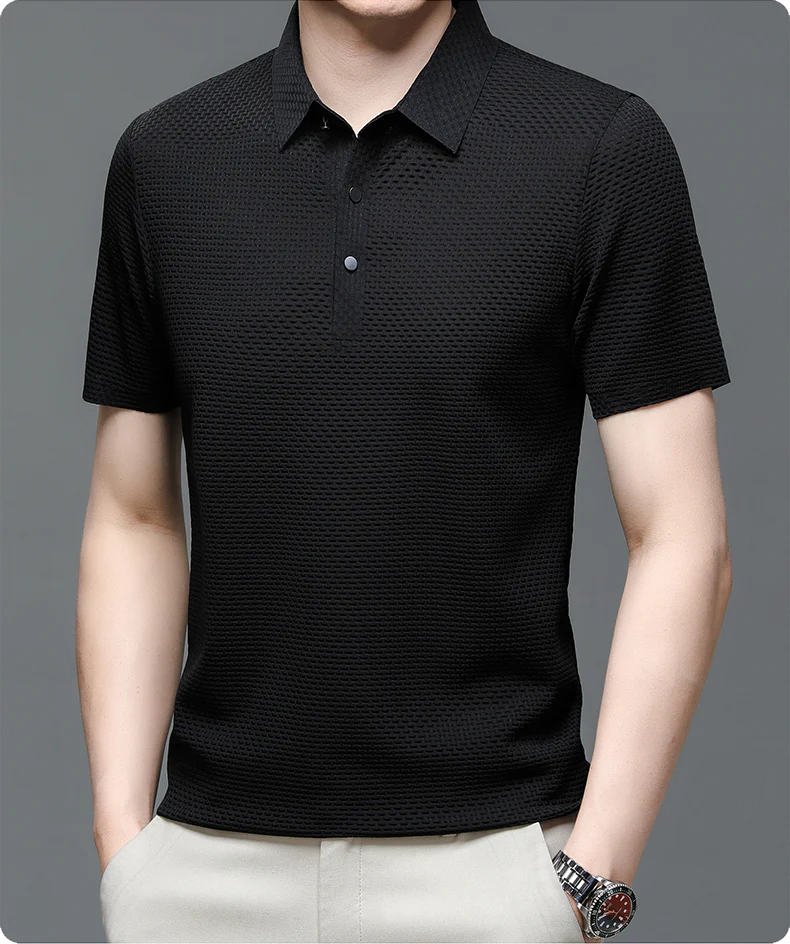 Morten | Men’s Short-Sleeve Mesh T-Shirt – Style Meets Comfort - Image 9