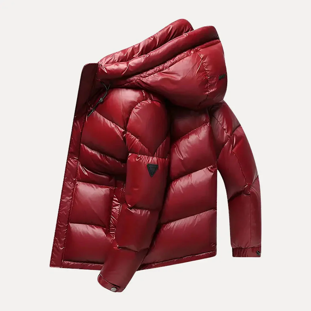 Orlando | Men’s Hooded Down Winter Jacket - Image 6