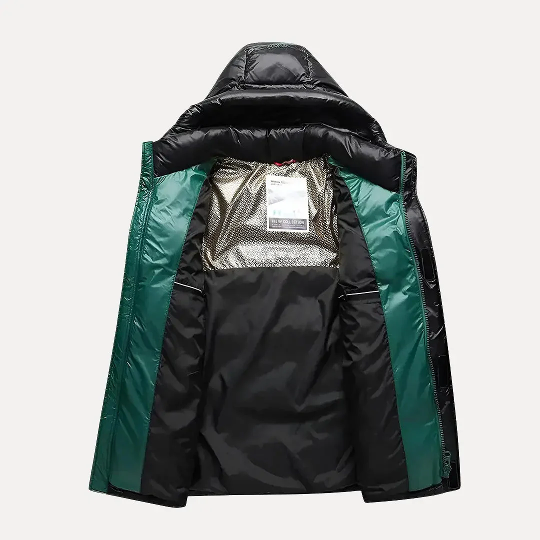Orlando | Men’s Hooded Down Winter Jacket - Image 7