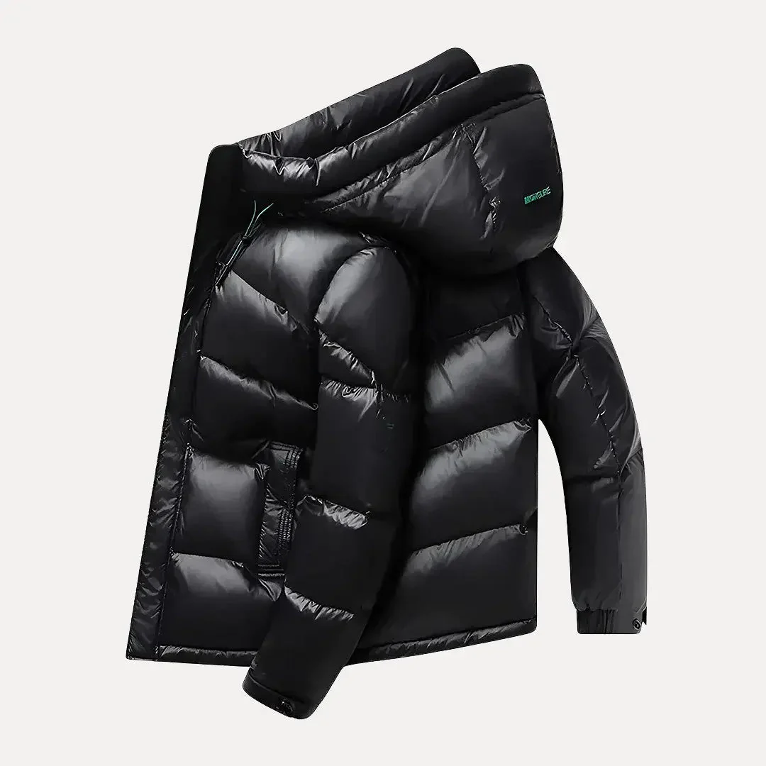 Orlando | Men’s Hooded Down Winter Jacket - Image 8
