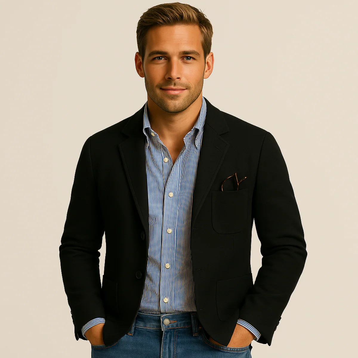 Oxford | Men’s Linen Summer Blazer - Image 25