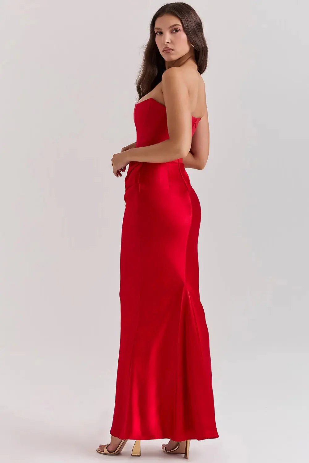 Persephone | Women’s Strapless Corset Dress - Image 12