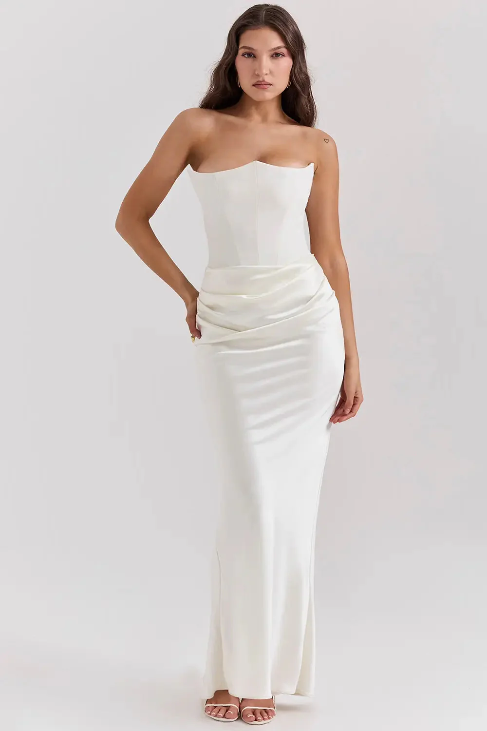 Persephone | Women’s Strapless Corset Dress - Image 2