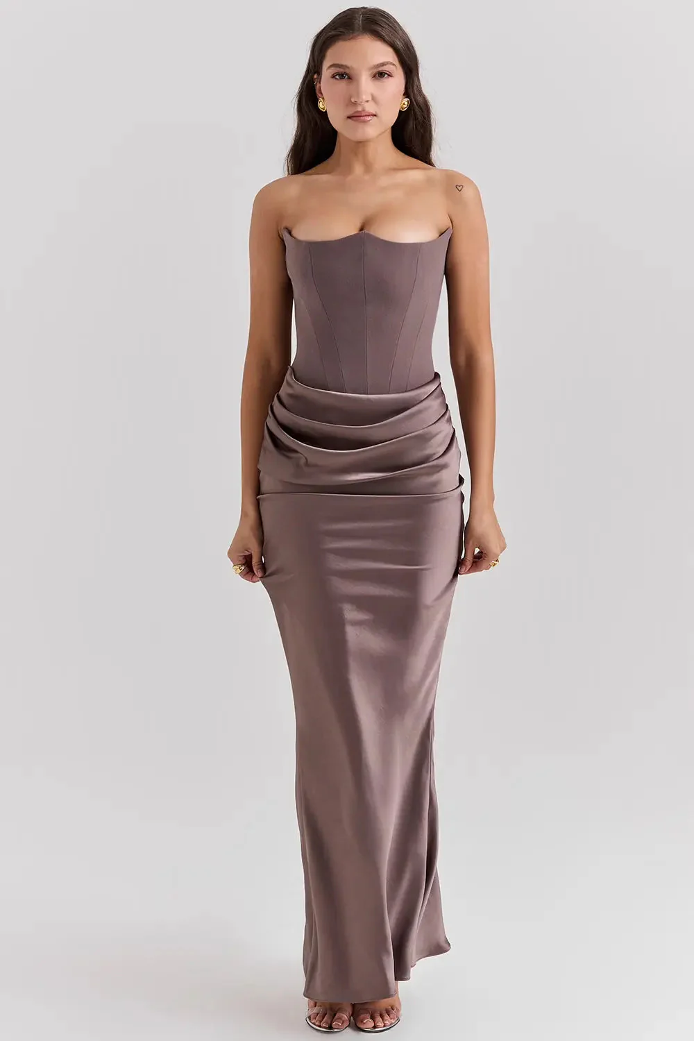 Persephone | Women’s Strapless Corset Dress - Image 4