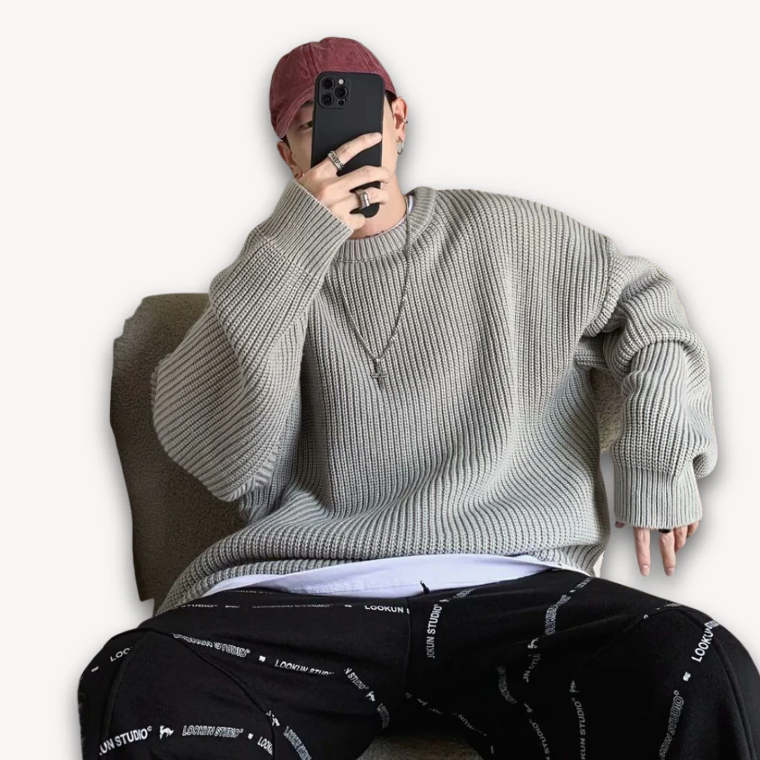 Ramon | Men’s Casual Oversized Sweater - Image 10