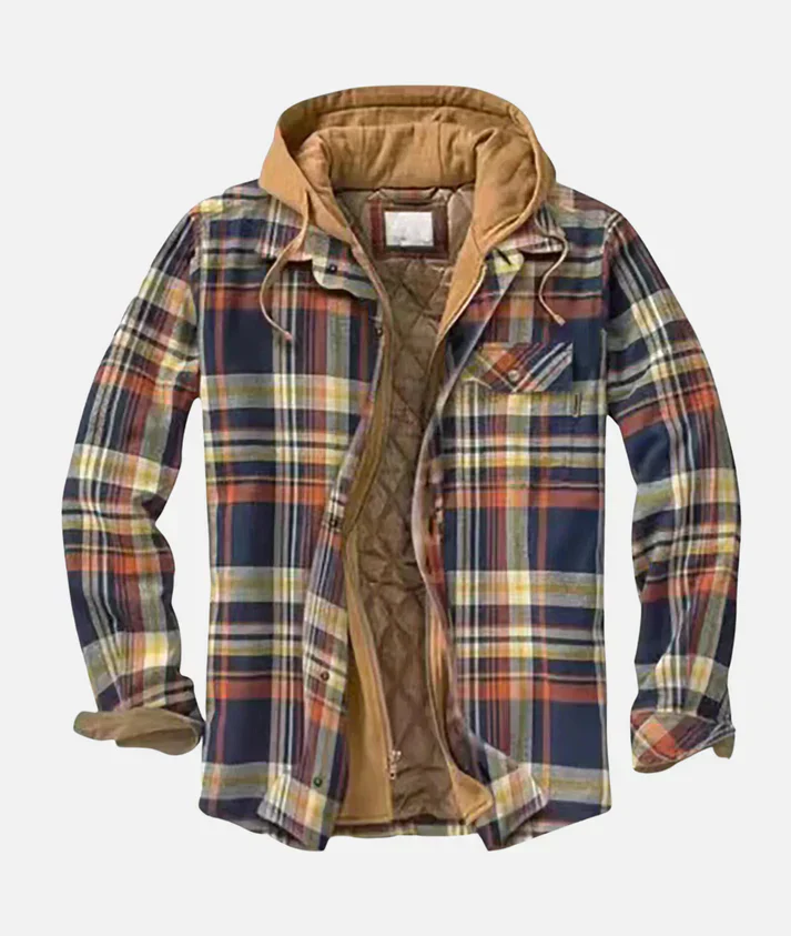 Reveur | Women’s Plaid Hooded Jacket - Image 2