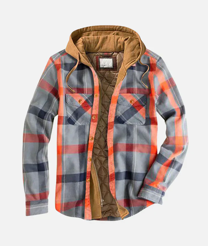 Reveur | Women’s Plaid Hooded Jacket - Image 5