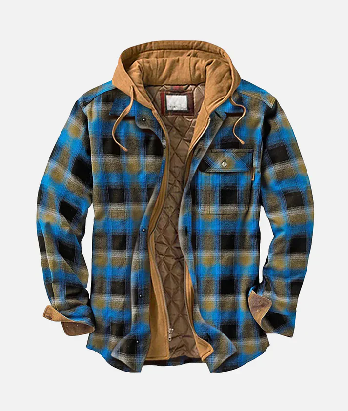Reveur | Women’s Plaid Hooded Jacket - Image 6