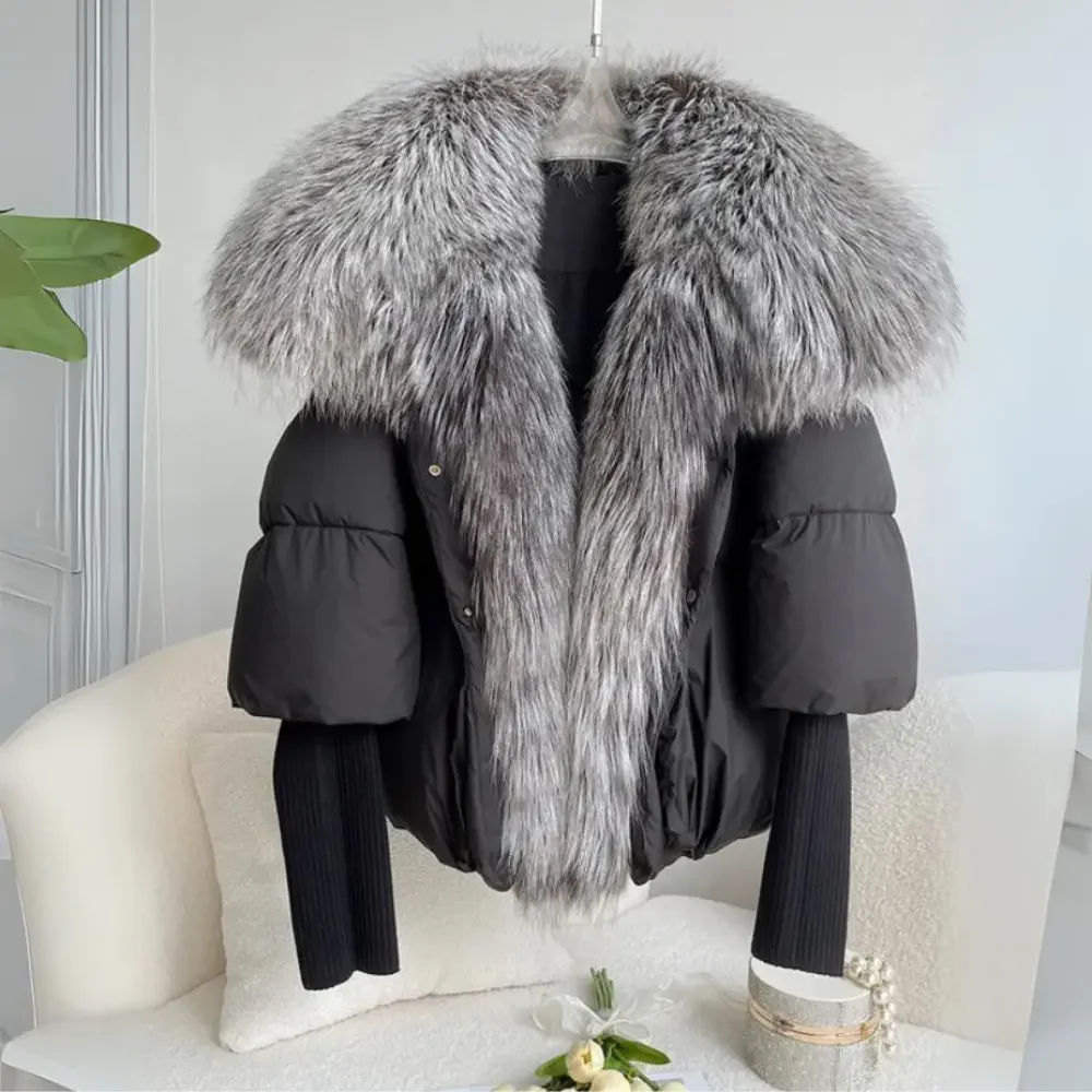 Rizza | Women’s Down Fur Puffer Jacket - Image 2