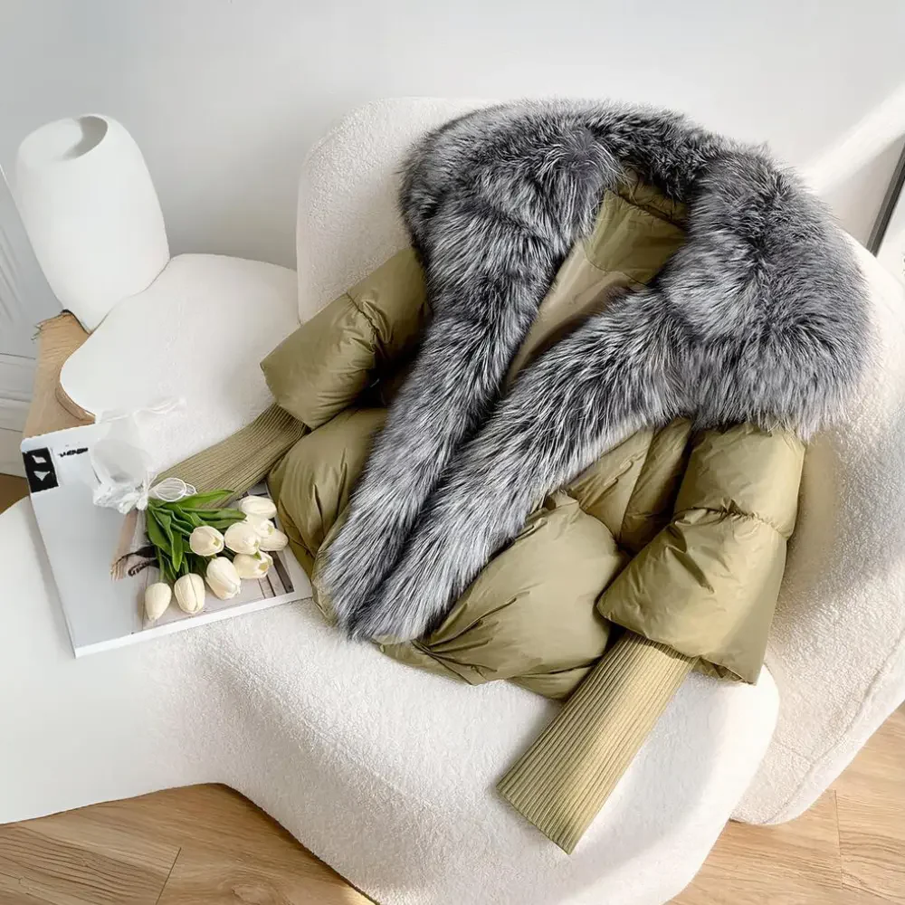 Rizza | Women’s Down Fur Puffer Jacket - Image 4