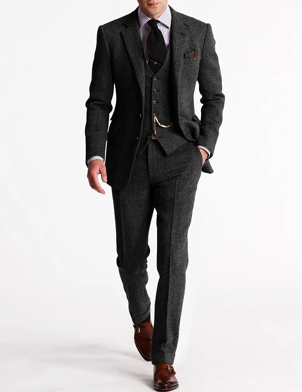 Rodel | Men’s Vintage 3-Piece Tailored Suit - Image 14