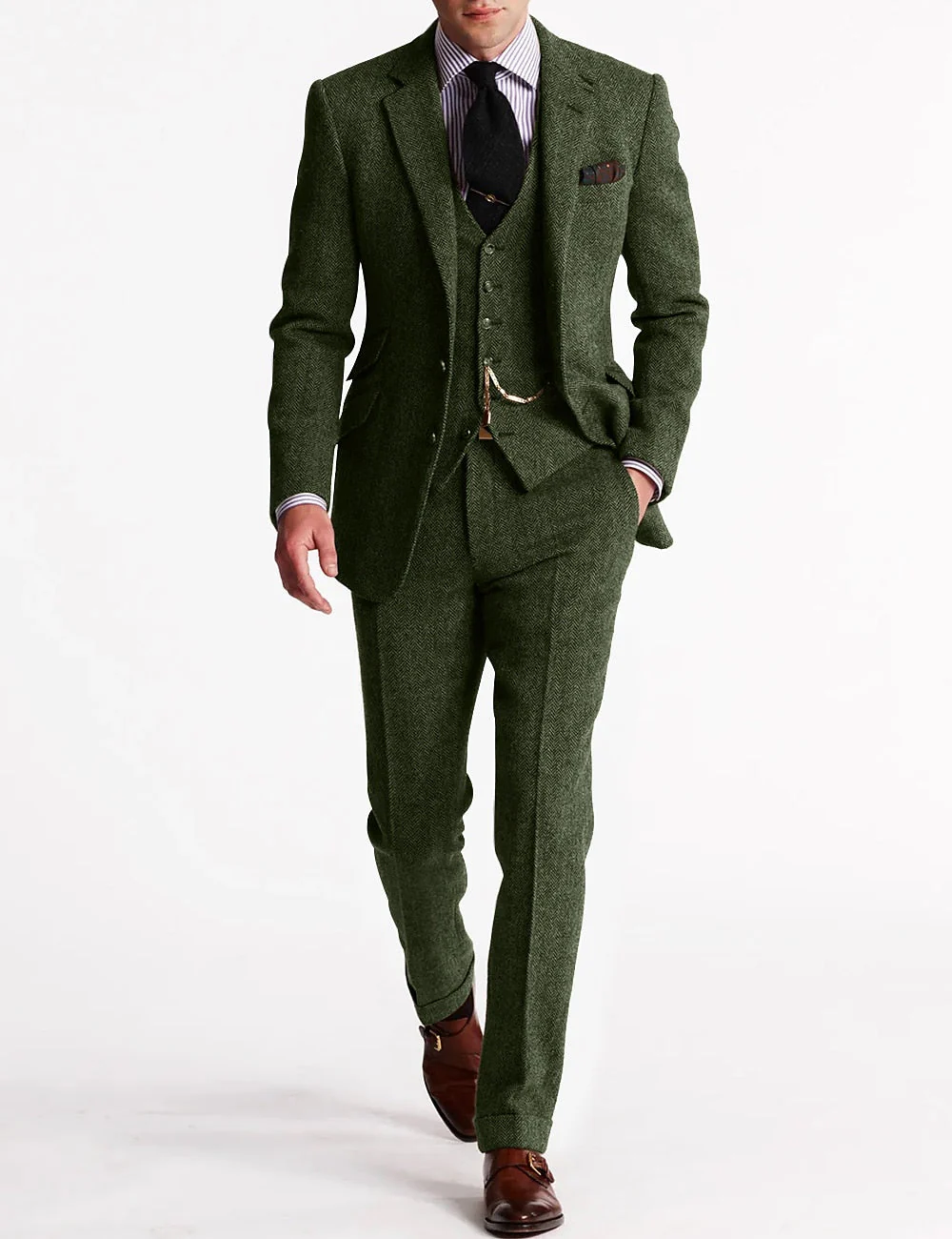 Rodel | Men’s Vintage 3-Piece Tailored Suit - Image 2