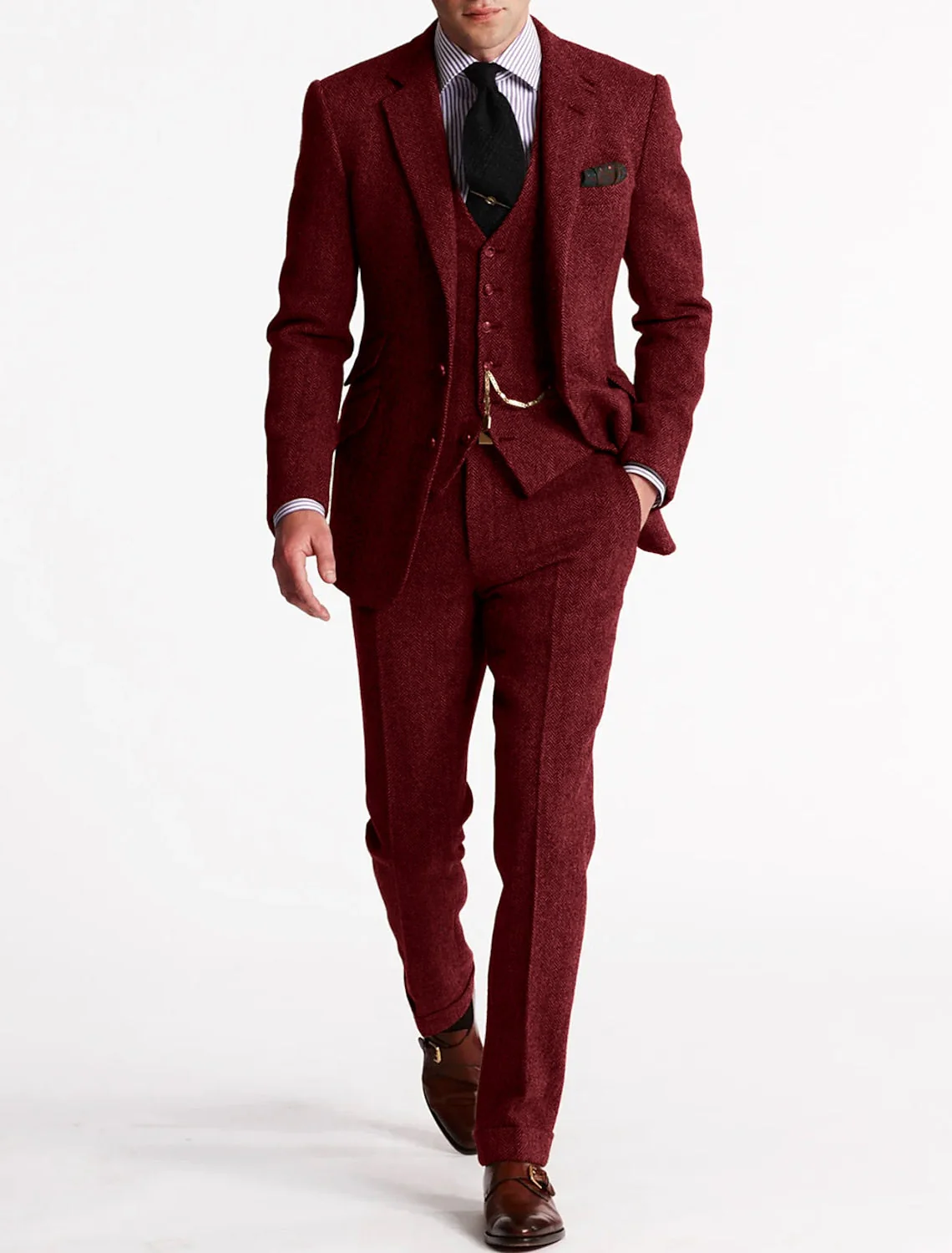 Rodel | Men’s Vintage 3-Piece Tailored Suit - Image 4