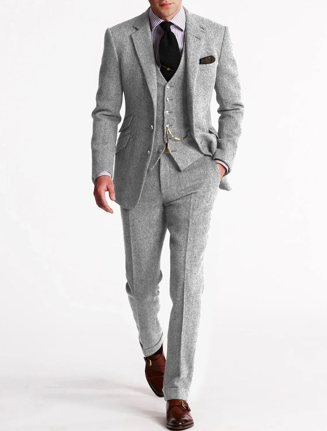 Rodel | Men’s Vintage 3-Piece Tailored Suit - Image 6