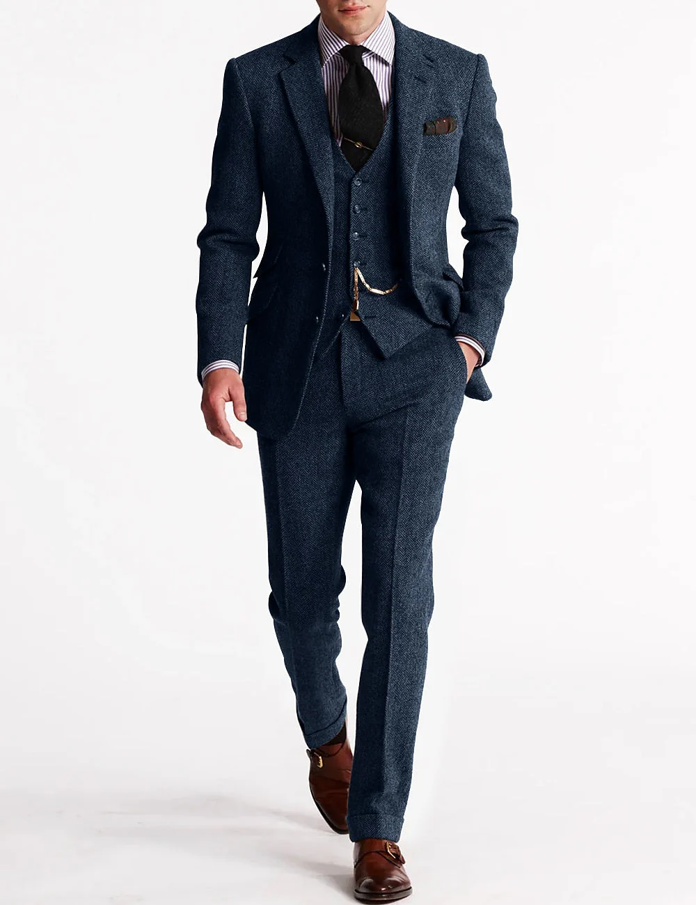 Rodel | Men’s Vintage 3-Piece Tailored Suit - Image 8