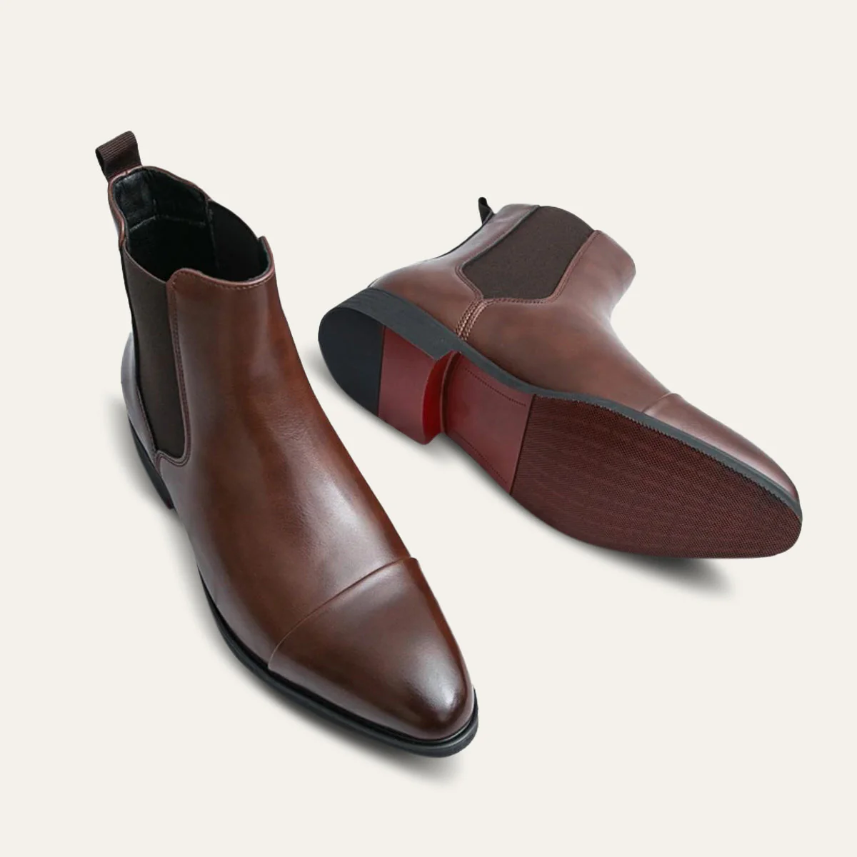 Savila | Men’s Leather Chelsea Boots - Image 2