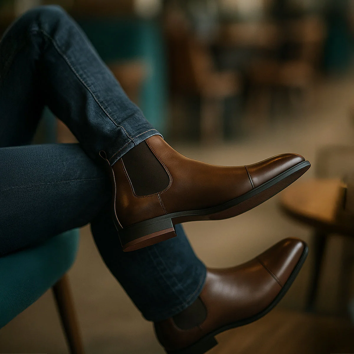 Savila | Men’s Leather Chelsea Boots - Image 8