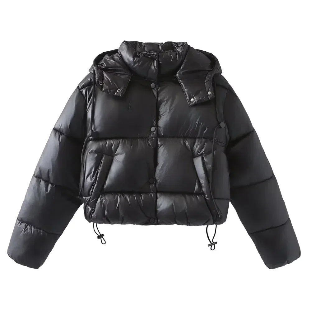 Selara | Women’s Hooded Quilted Puffer Jacket - Image 2