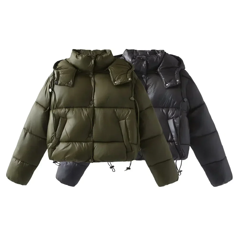 Selara | Women’s Hooded Quilted Puffer Jacket - Image 3