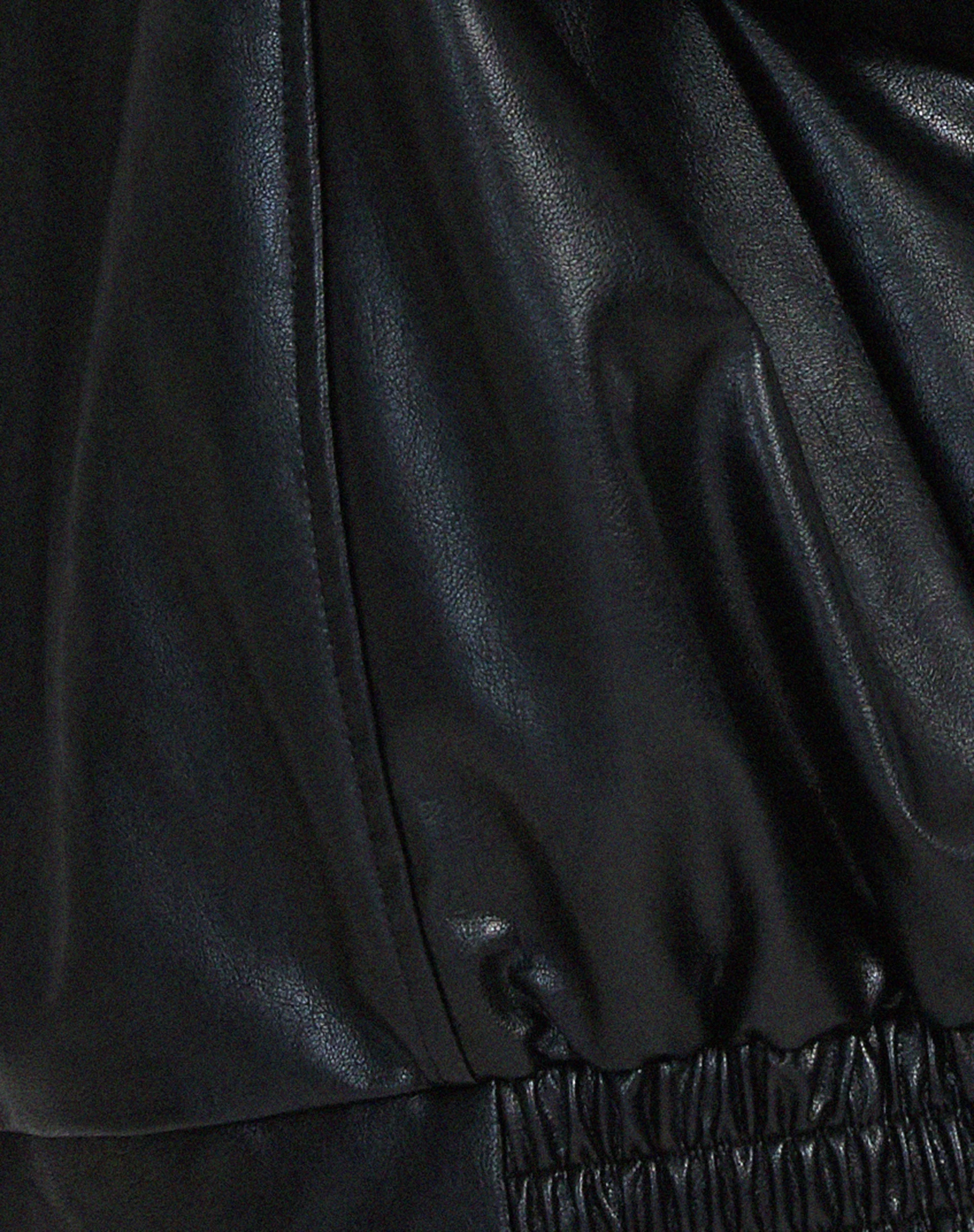 Sophie | Women’s Oversized PU Leather Jacket - Image 9