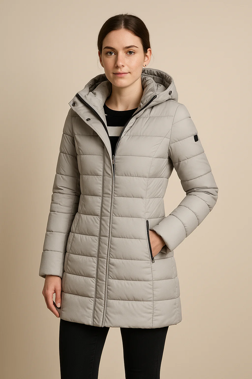 Stahl | Women’s Long Quilted Puffer Jacket - Image 3