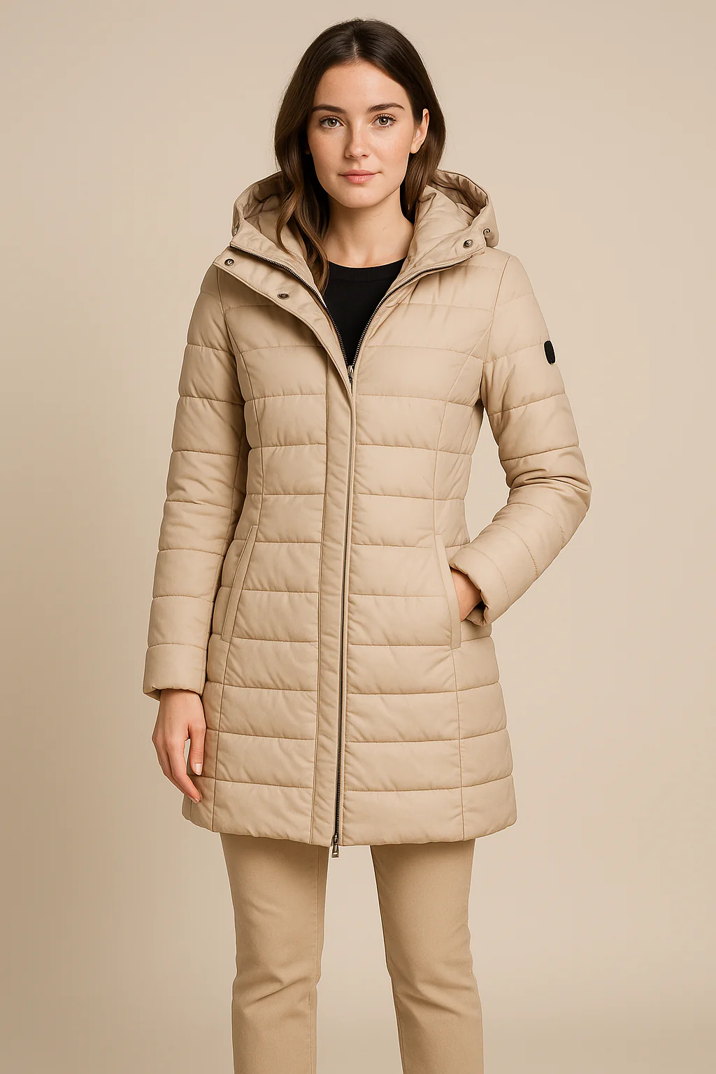 Stahl | Women’s Long Quilted Puffer Jacket - Image 6