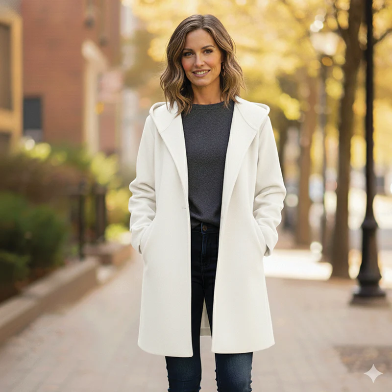 Storme | Women’s Oversized Wool-Blend Coat - Image 6