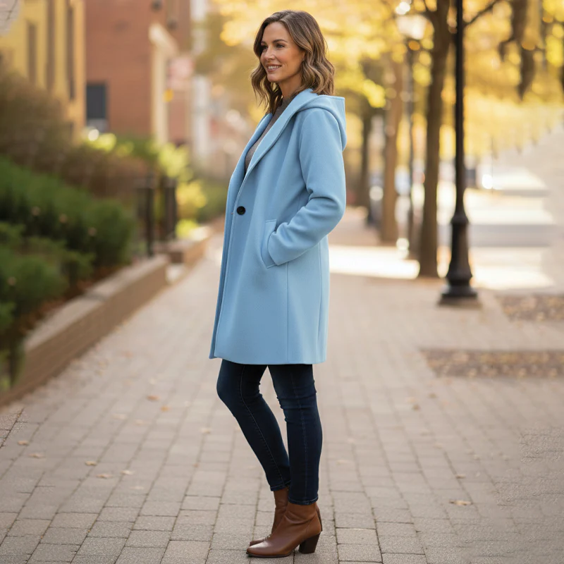 Storme | Women’s Oversized Wool-Blend Coat - Image 7