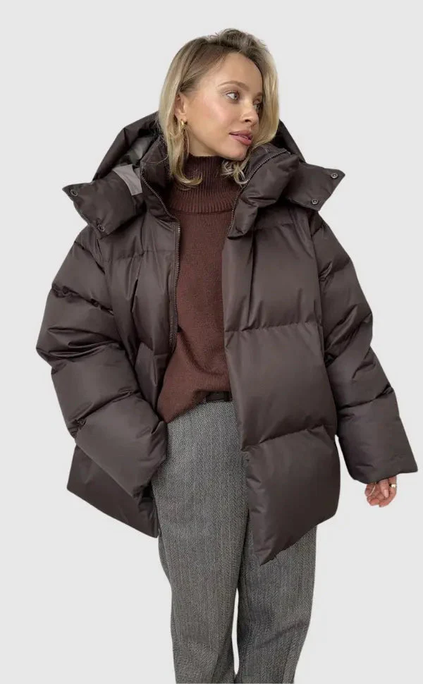 Styla | Women’s Stylish Puffer Jacket - Image 2