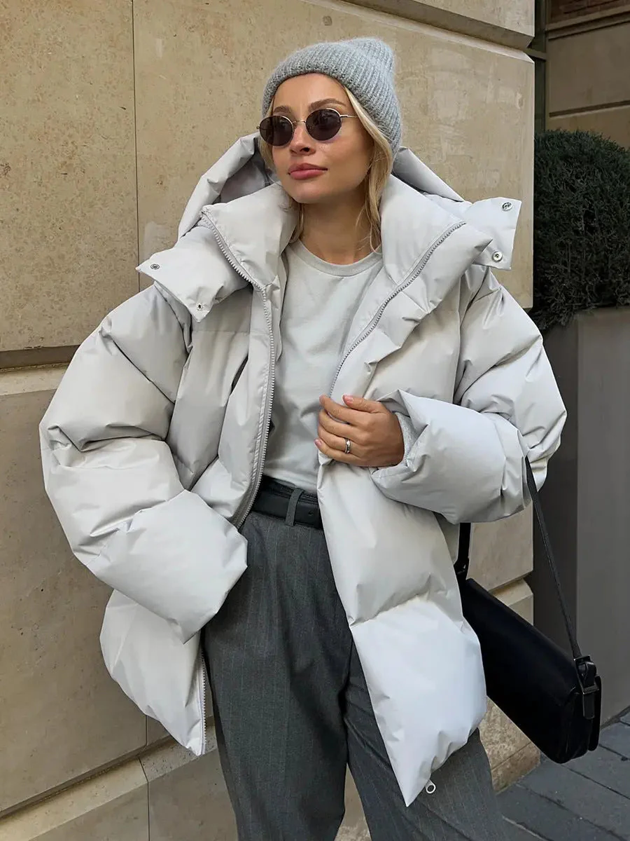 Styla | Women’s Stylish Puffer Jacket - Image 3