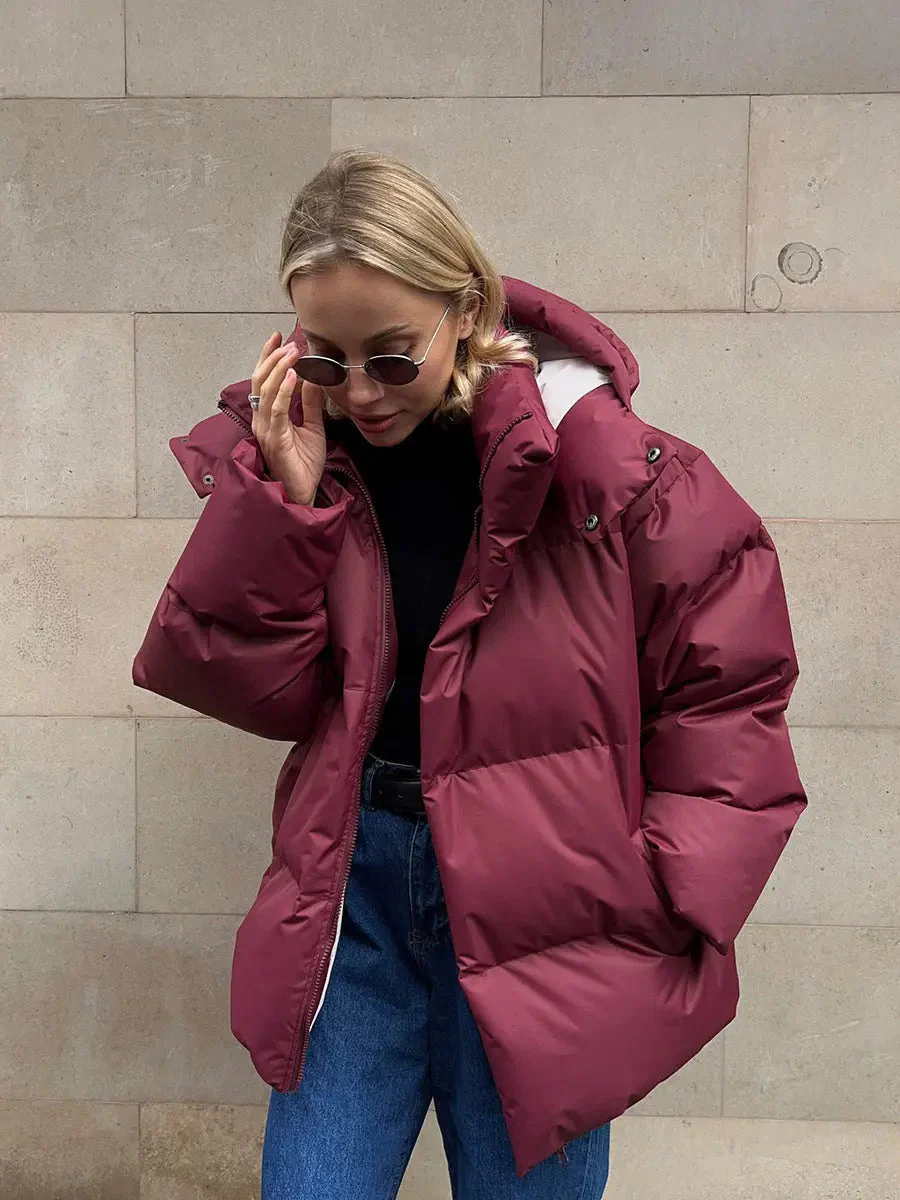 Styla | Women’s Stylish Puffer Jacket - Image 5
