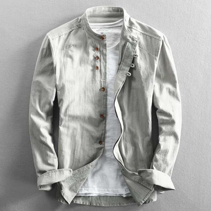 Takumi | Men’s Japanese-Style Minimalist Shirt - Image 3