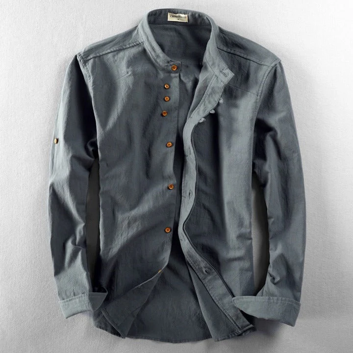 Takumi | Men’s Japanese-Style Minimalist Shirt - Image 4
