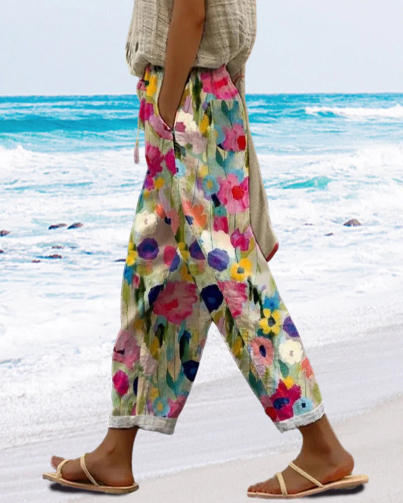 Tansy | Women’s Colourful Comfort Sweatpants - Image 3