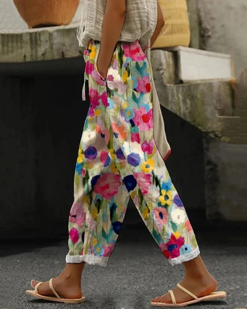 Tansy | Women’s Colourful Comfort Sweatpants - Image 4