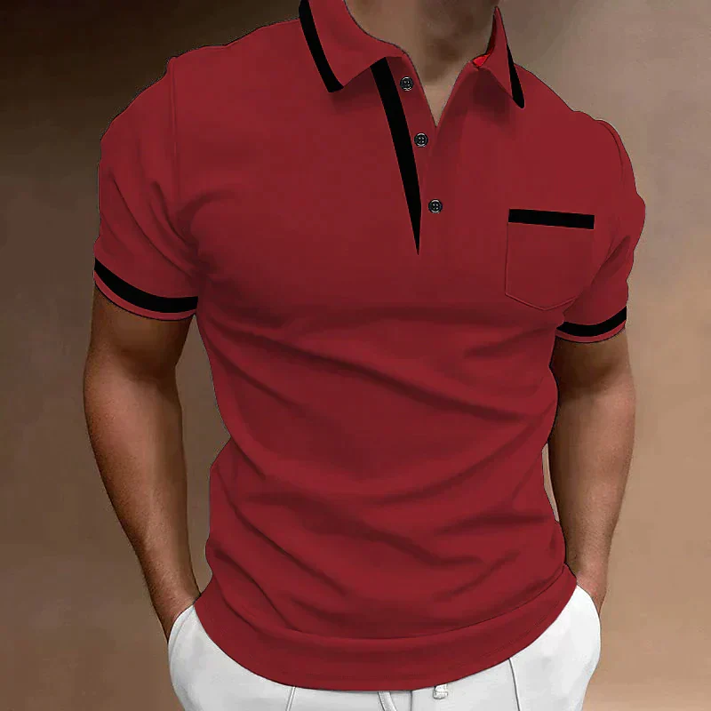 Thyrone | Men’s Classic Polo Shirt – Elegant & Versatile - Image 2