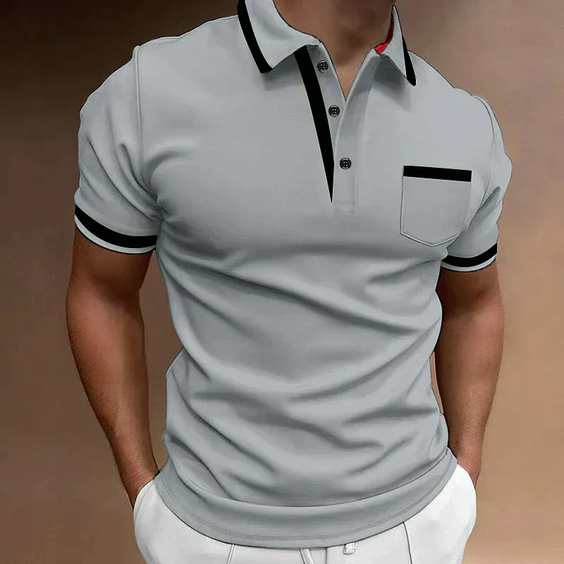 Thyrone | Men’s Classic Polo Shirt – Elegant & Versatile - Image 3
