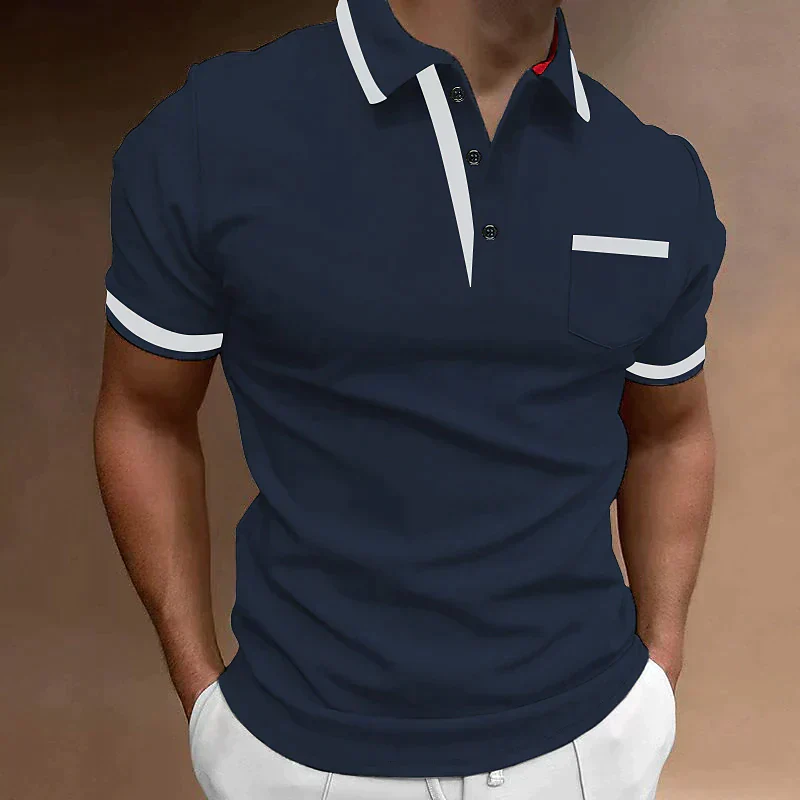 Thyrone | Men’s Classic Polo Shirt – Elegant & Versatile - Image 4