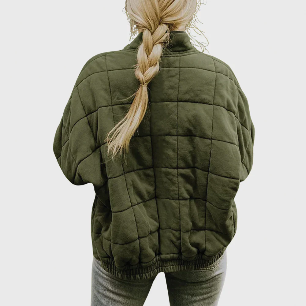Valei | Women’s Quilted Zip Jacket - Image 6