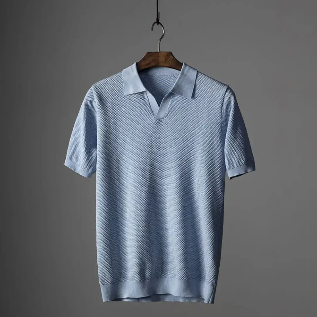 Valer | Men’s Luxury Peruvian Cotton Polo Shirt - Image 3