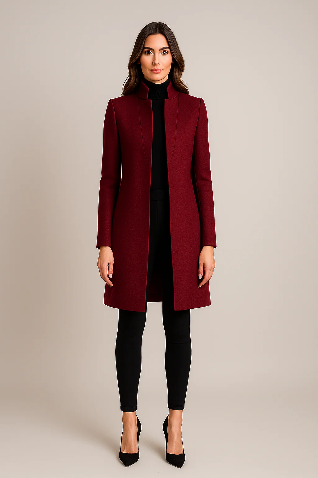 Mitch | Women’s Full-Length Tailored Jacket - Image 4