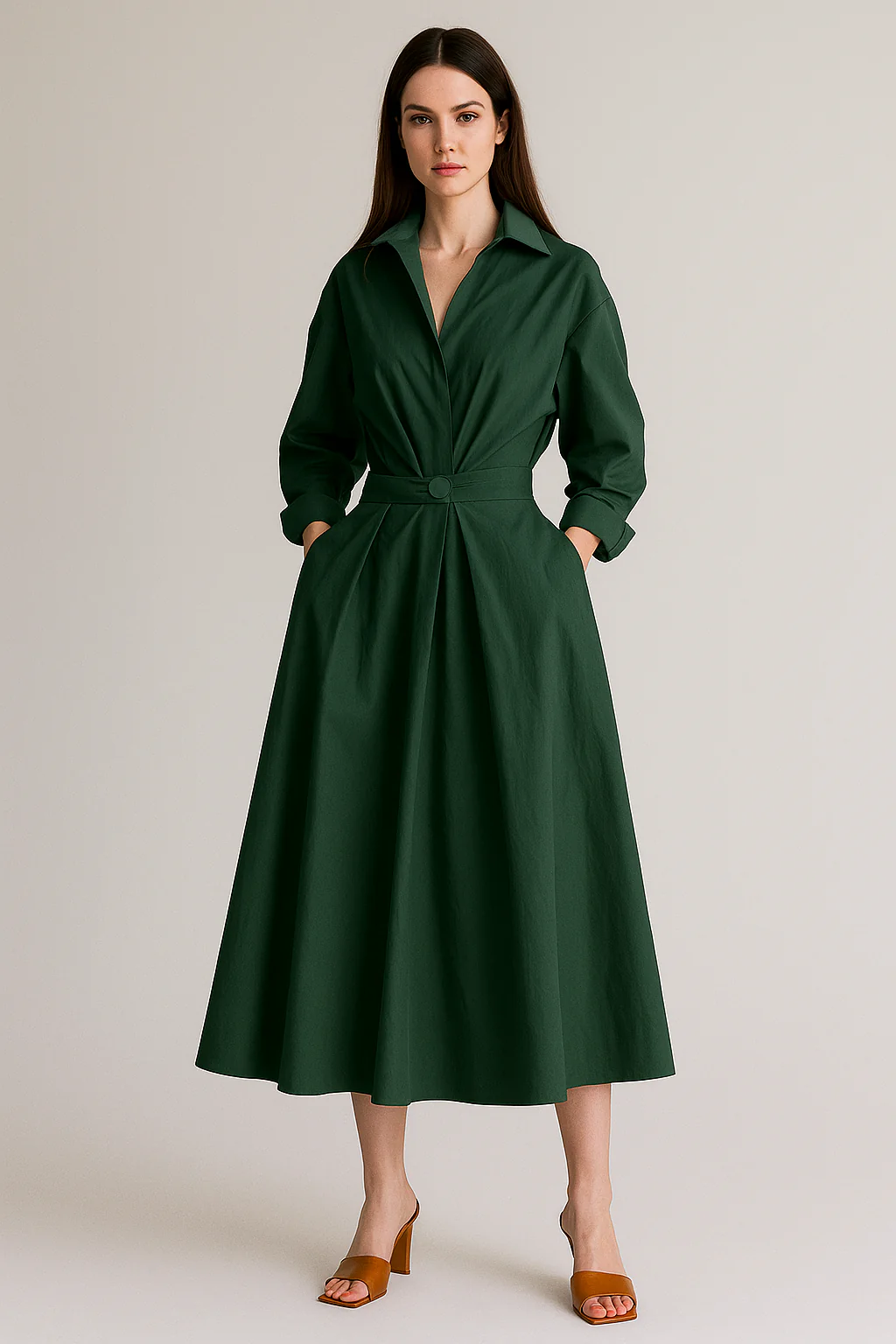 Velorey | Women’s Vintage-Inspired A-Line Dress - Image 2