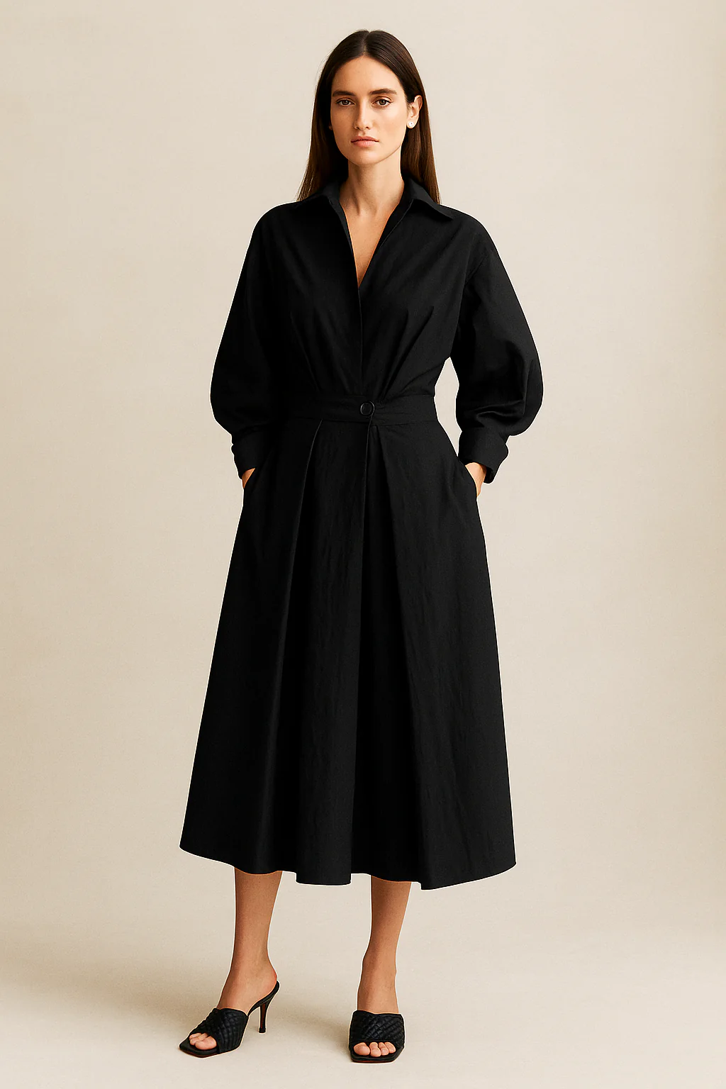 Velorey | Women’s Vintage-Inspired A-Line Dress - Image 3