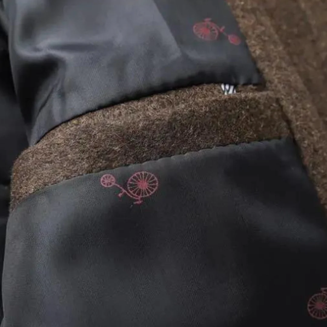 Vernon | Men’s Wool Stand Collar Coat - Image 9