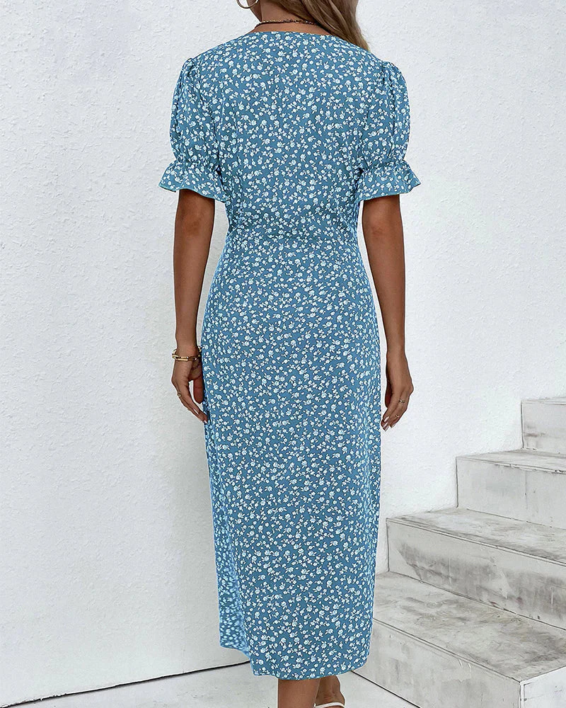 Vesper | Women’s Wrap Midi Dress - Image 7