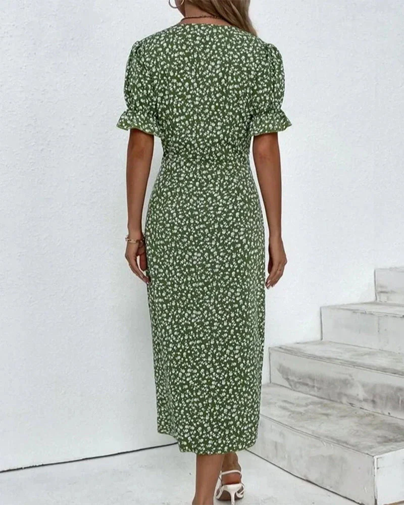 Vesper | Women’s Wrap Midi Dress - Image 8