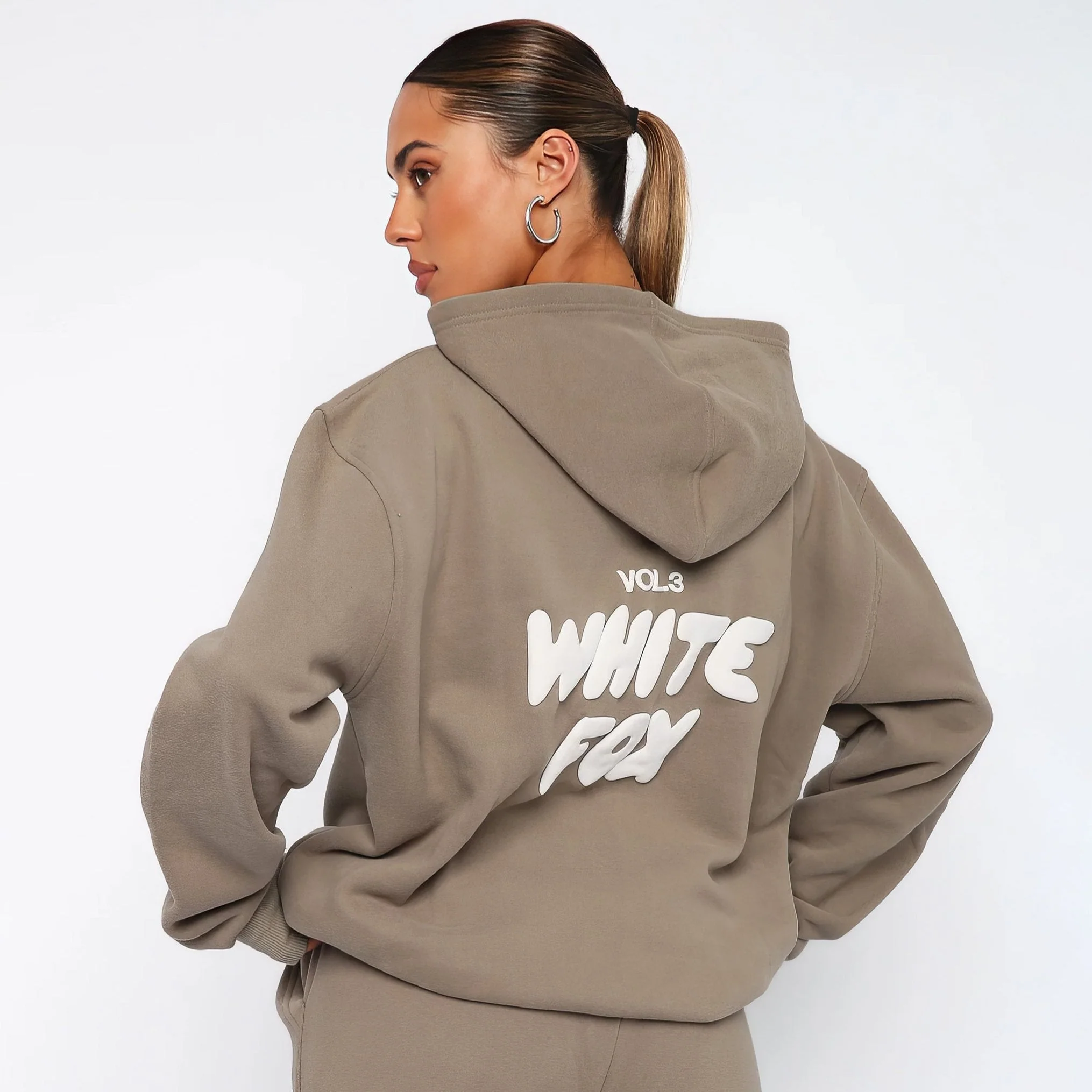 WhiteFox Set – Women’s Two-Piece Hoodie & Pants Tracksuit - Image 10