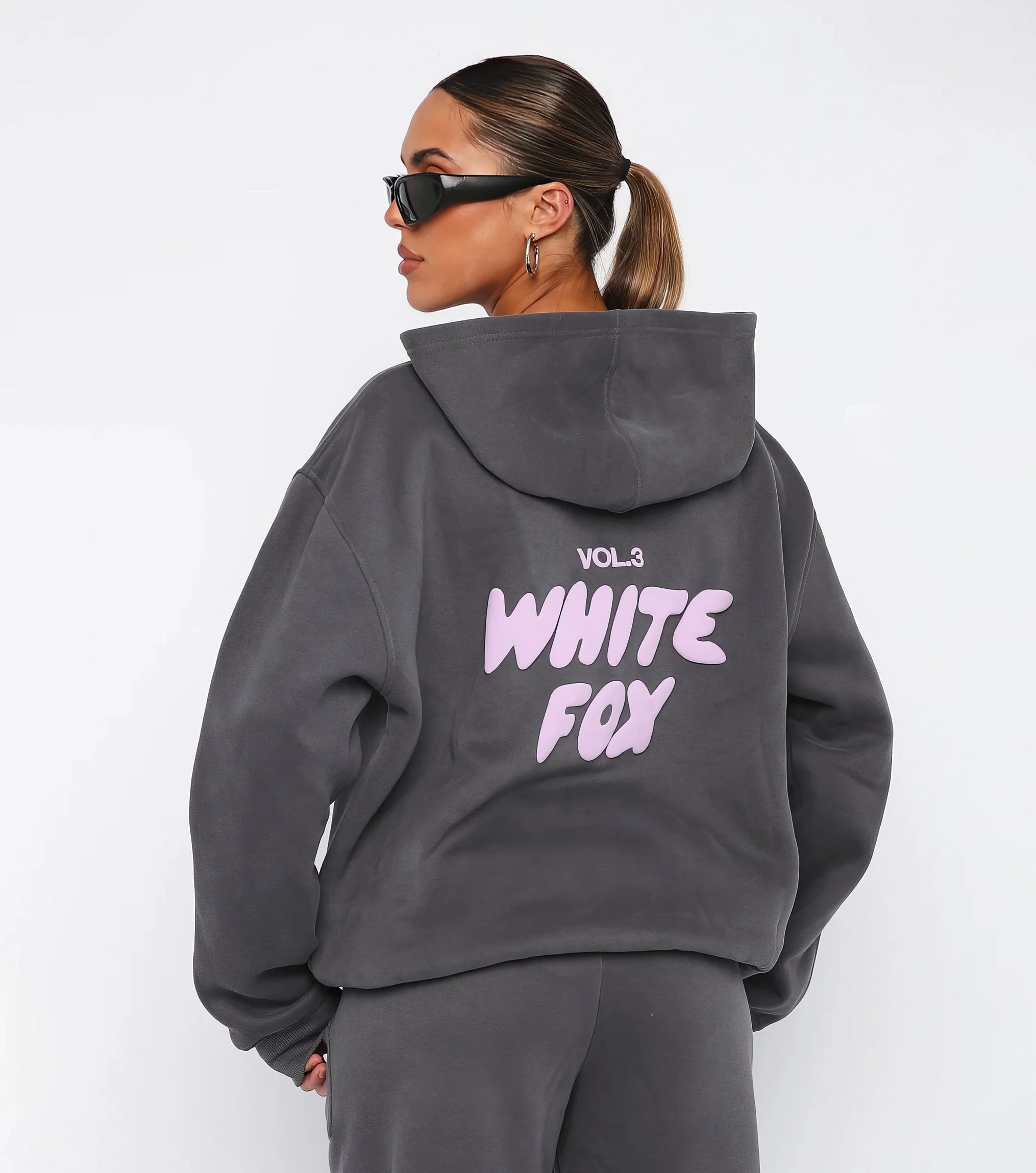 WhiteFox Set – Women’s Two-Piece Hoodie & Pants Tracksuit - Image 11