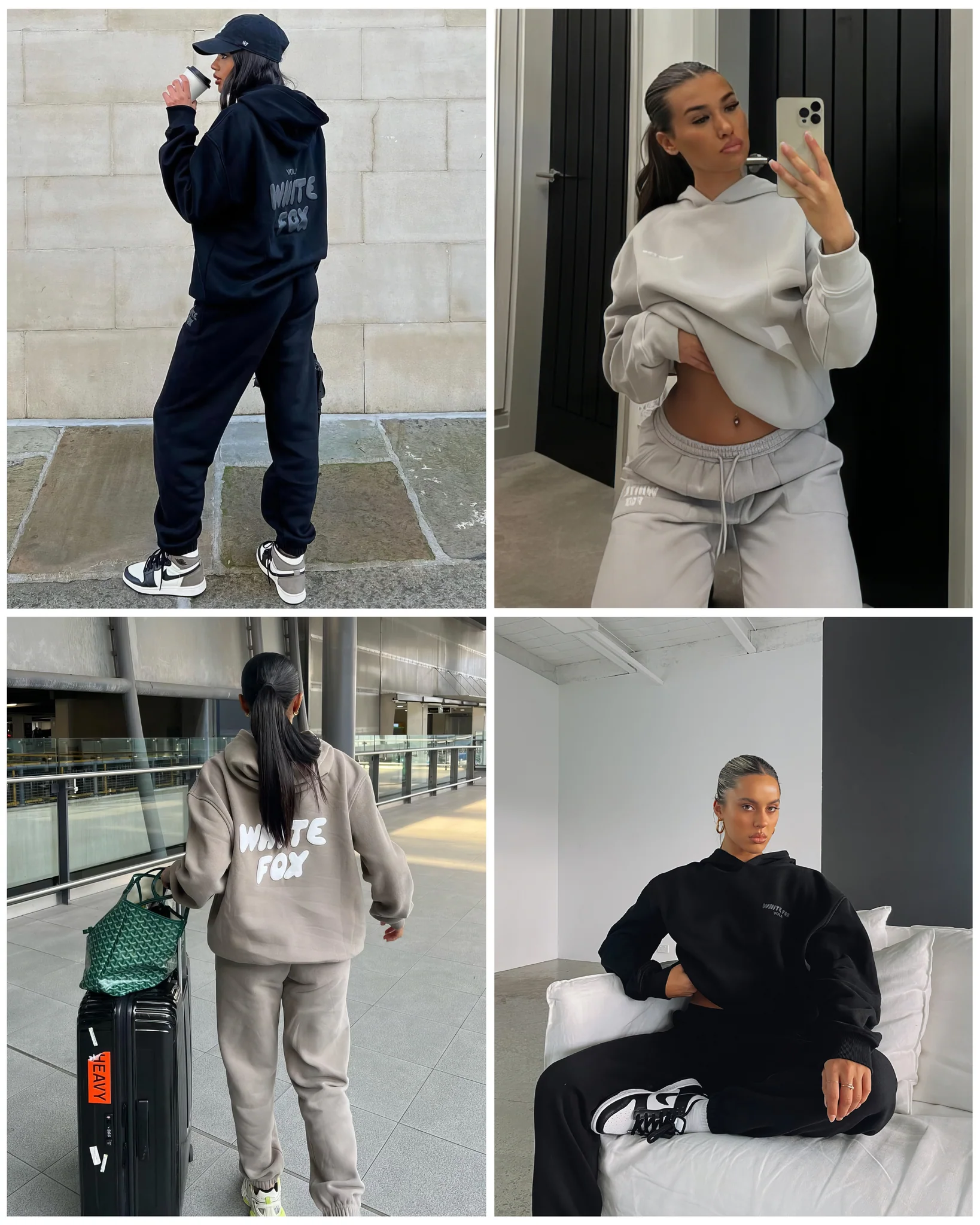 WhiteFox Set – Women’s Two-Piece Hoodie & Pants Tracksuit - Image 8