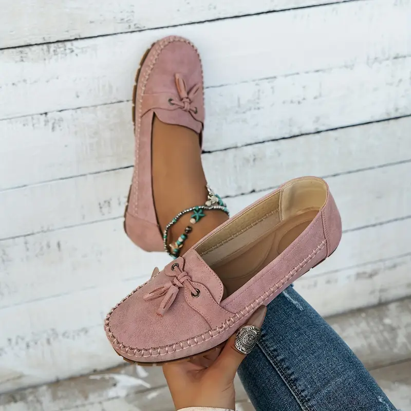 Xara | Women’s Classic Bow Loafers - Image 3